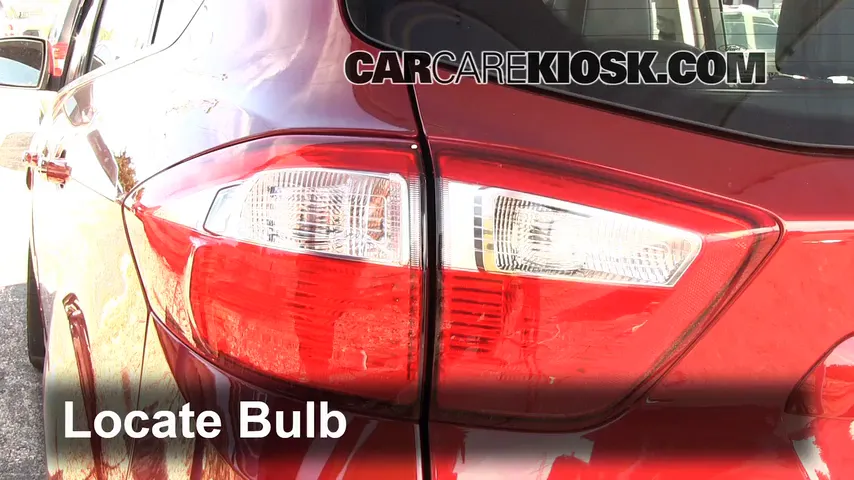 2013 Ford C-Max Hybrid SEL 2.0L 4 Cyl. Lights Turn Signal - Rear (replace bulb)